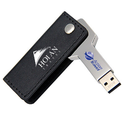 quà tặng doanh nghiệp USB da chìa khóa