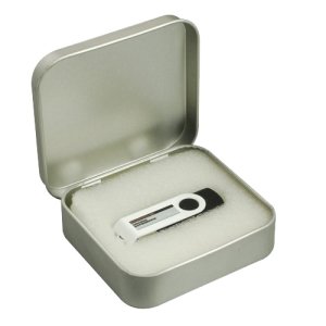 Flip Tin Box Square-PCK10