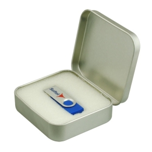 Flip Tin Box Square-PCK10