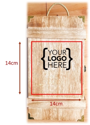 Hộp gỗ Đai 2 chai rượu