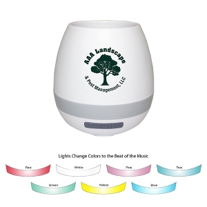 Custom Musical Planter & Wireless Speaker