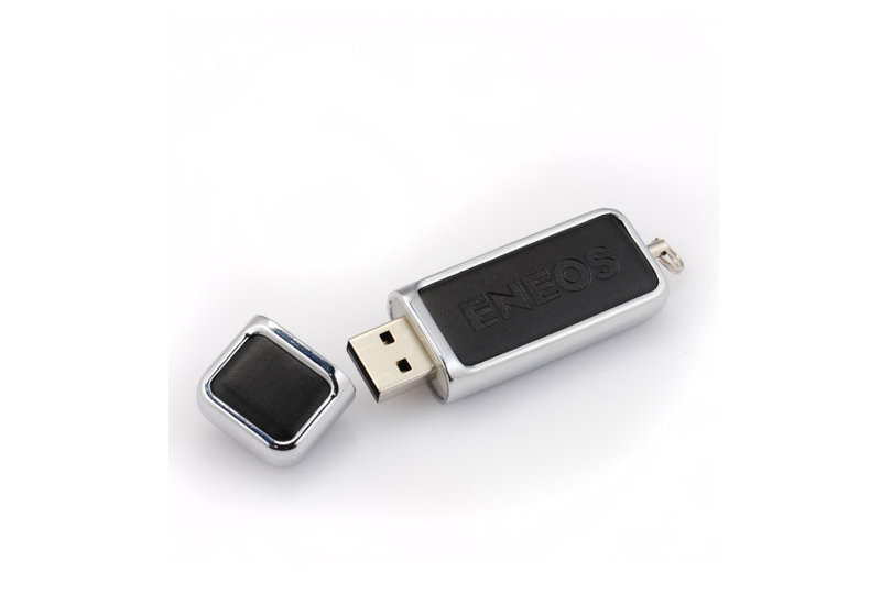 quà tặng doanh nghiệp usb da có nắp usl04