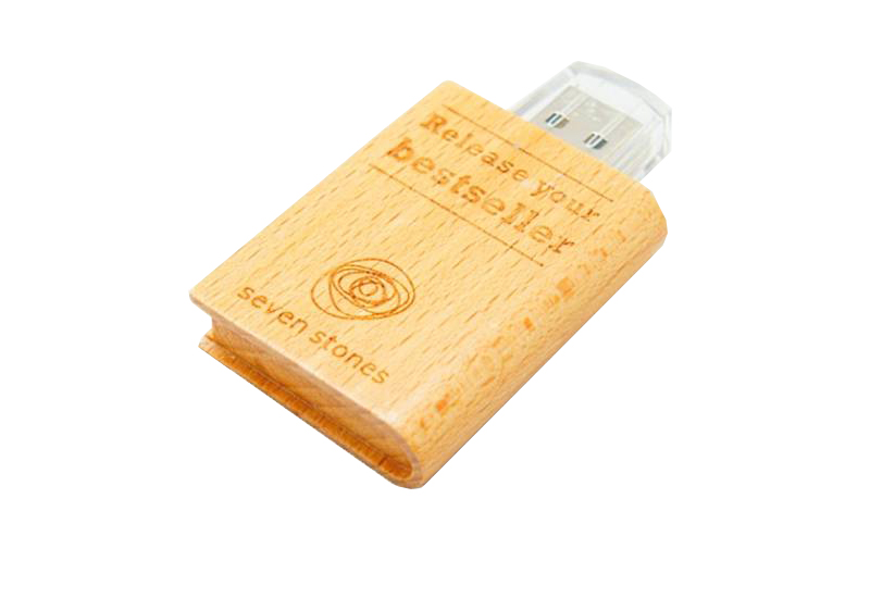 quà tặng usb gỗ cổ điển usw20