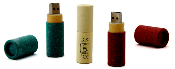 Quà tặng usb giấy tái chế usw38