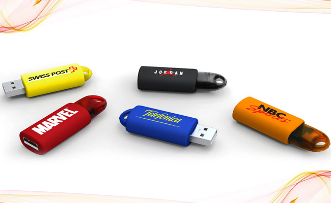 Quà tặng doanh nghiệp, quà tặng usb nhựa trượt.