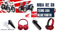 Mua Honda Tay ga - Bật nhạc thả ga