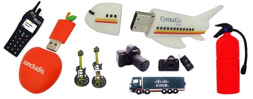 Qua tang doanh nghiep - usb nhieu kieu dang la dep 